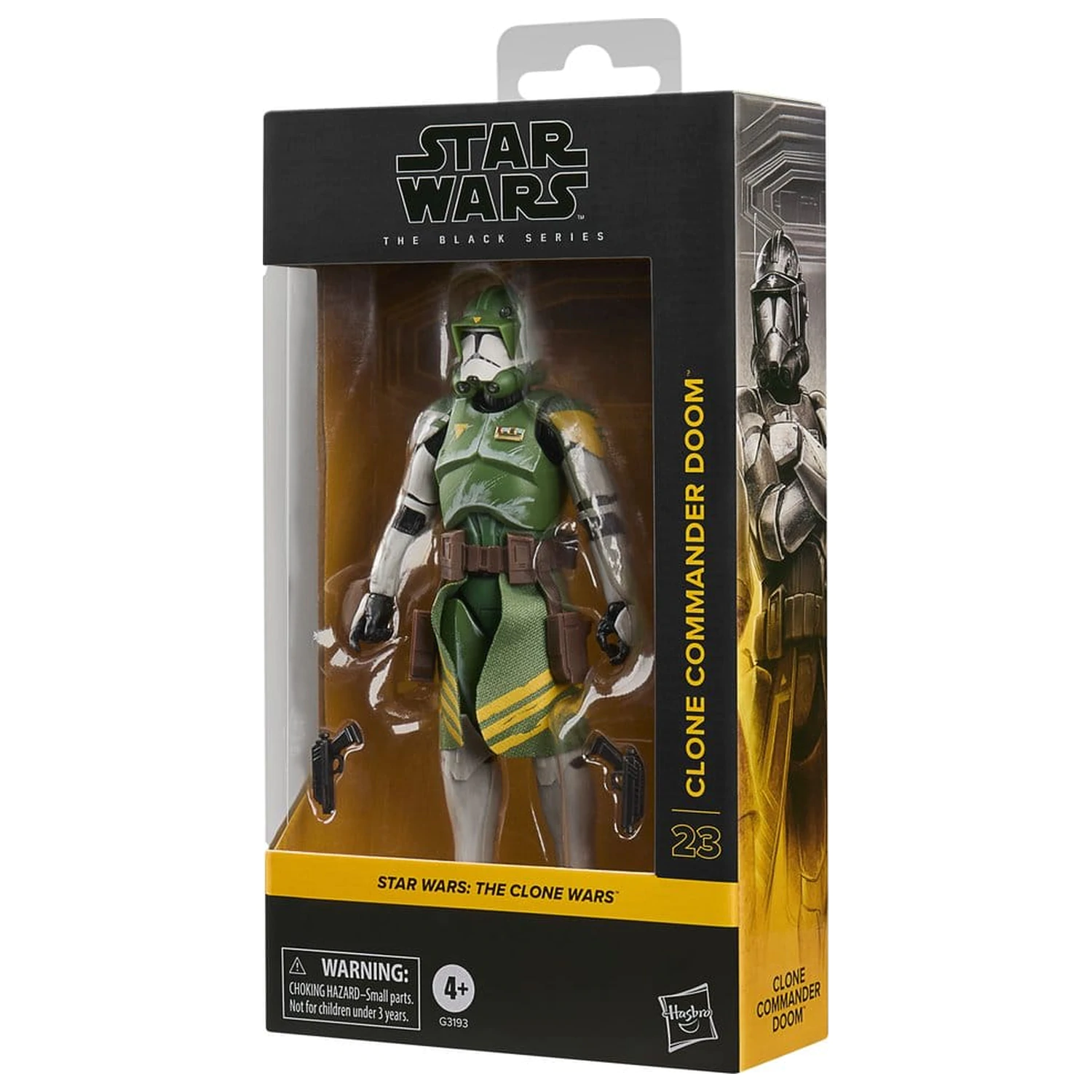 Star Wars: The Clone Wars Black Series Action-Figur Clone Commander Doom 15 cm Produktfoto