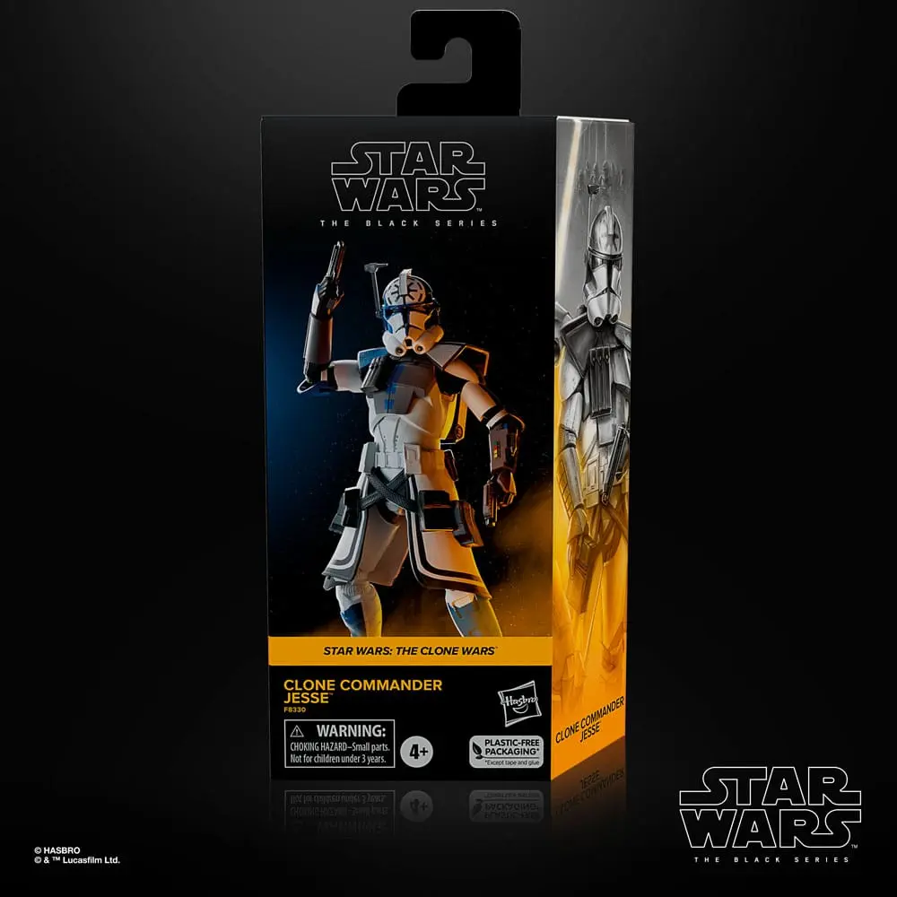 Star Wars: The Clone Wars Black Series Actionfigur Clone Commander Jesse 15 cm Produktfoto