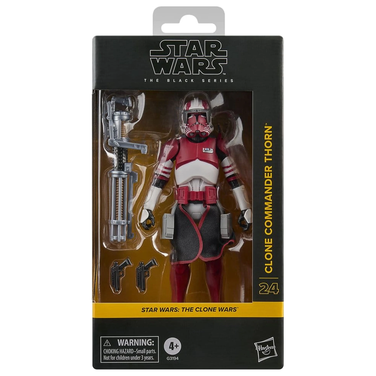 Star Wars: The Clone Wars Black Series Action-Figur Clone Commander Thorn 15 cm Produktfoto