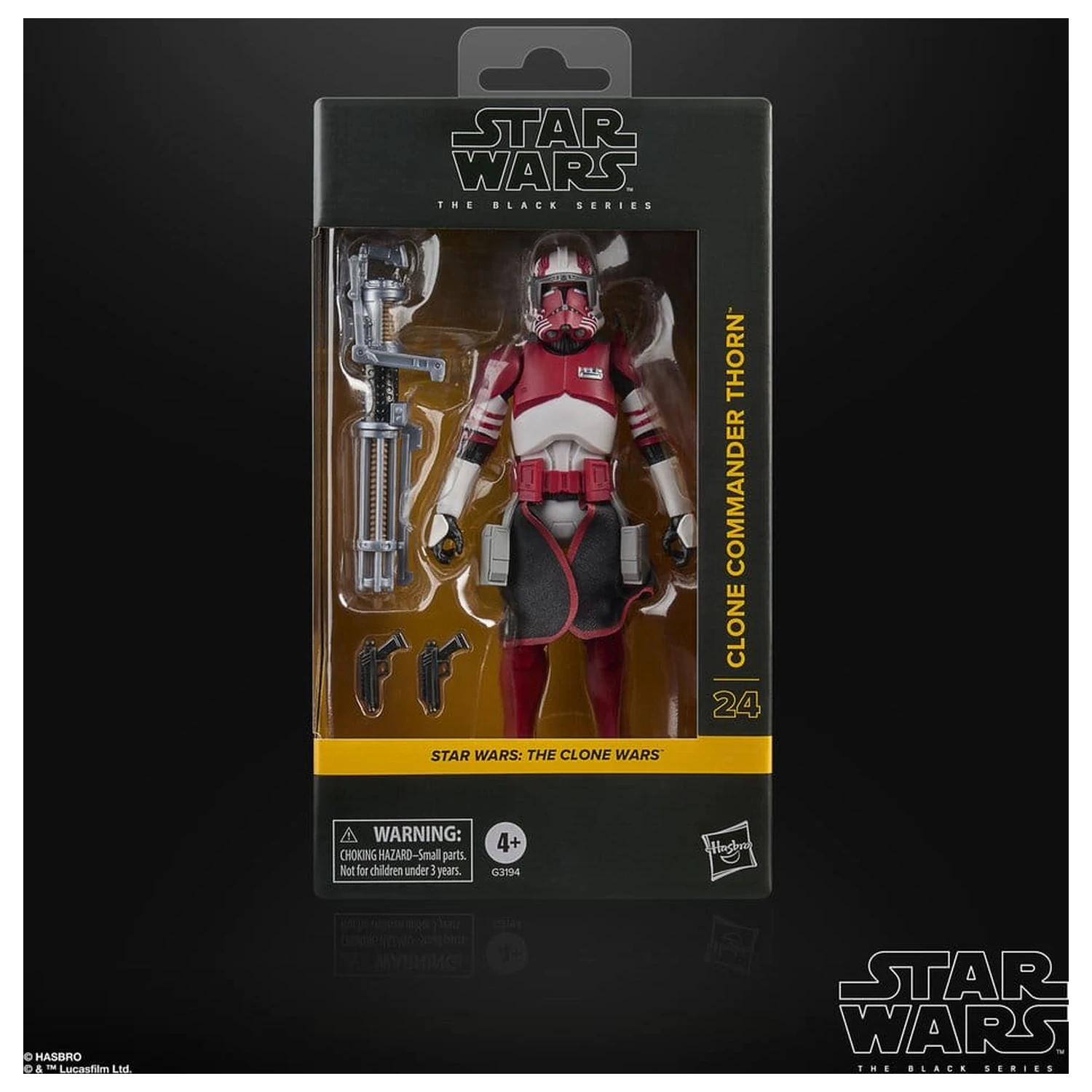 Star Wars: The Clone Wars Black Series Action-Figur Clone Commander Thorn 15 cm Produktfoto