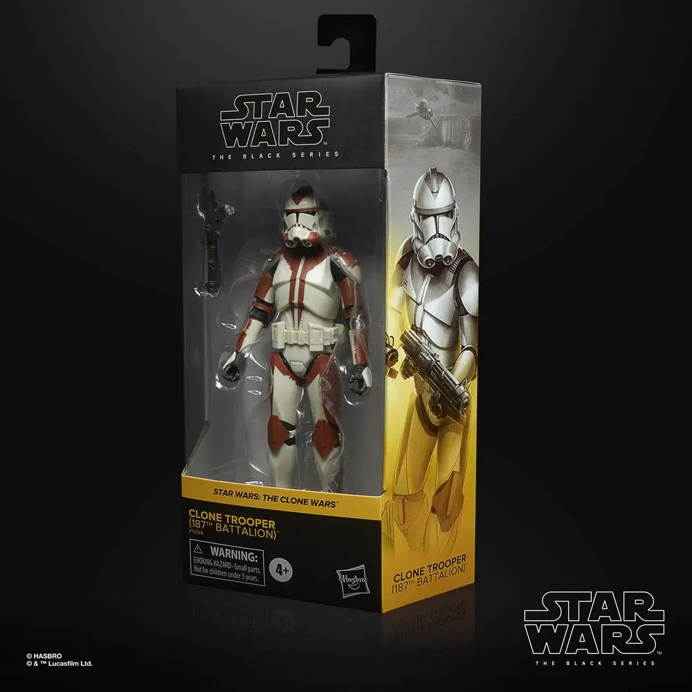 Star Wars: The Clone Wars Black Series Actionfigur Clone Trooper (187th Battalion) 15 cm Produktfoto