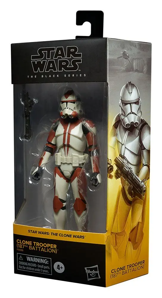 Star Wars: The Clone Wars Black Series Actionfigur Clone Trooper (187th Battalion) 15 cm Produktfoto