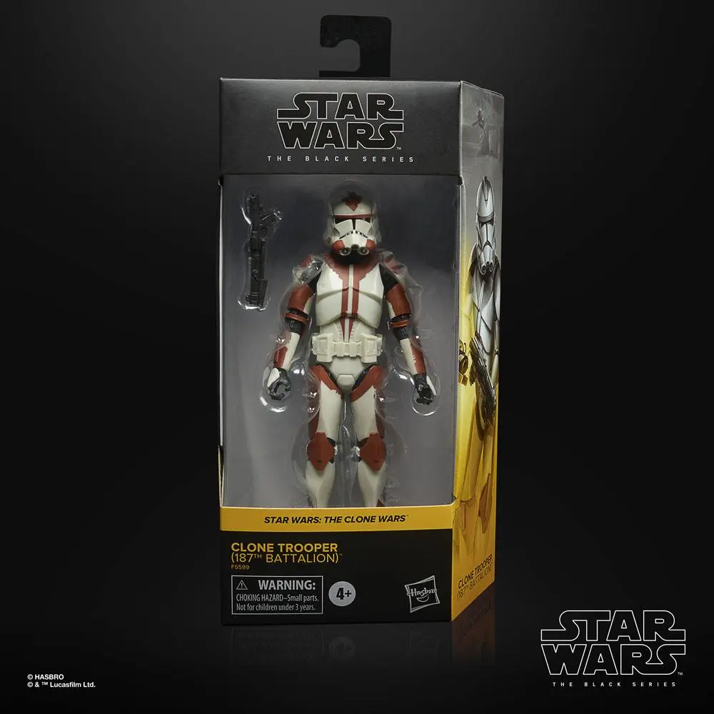 Star Wars: The Clone Wars Black Series Actionfigur Clone Trooper (187th Battalion) 15 cm Produktfoto