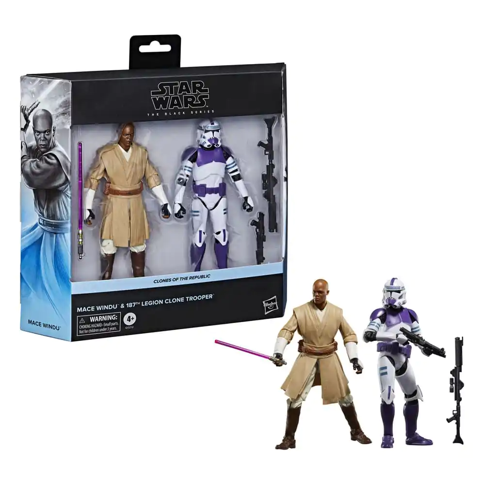 Star Wars: The Clone Wars Black Series Action Figur 2er-Pack Clones of the Republic 15 cm Produktfoto