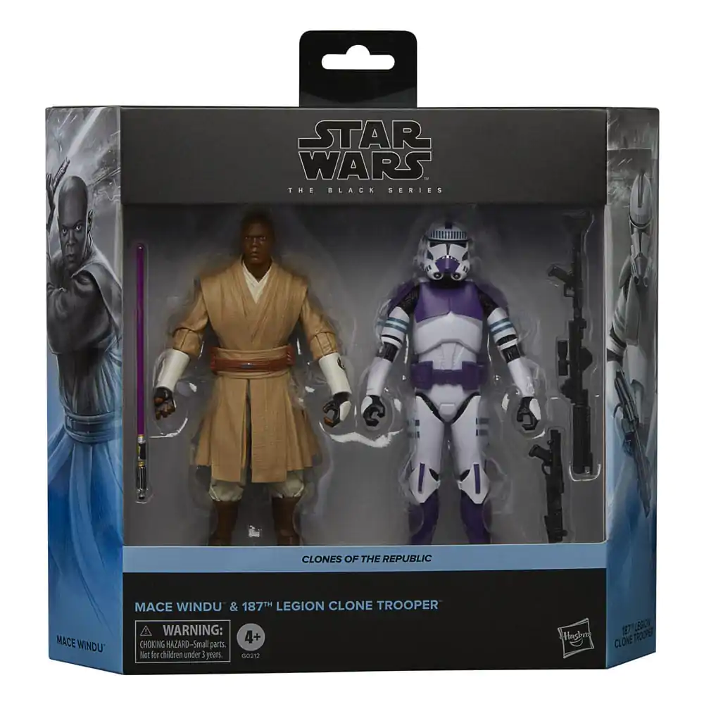 Star Wars: The Clone Wars Black Series Action Figur 2er-Pack Clones of the Republic 15 cm Produktfoto