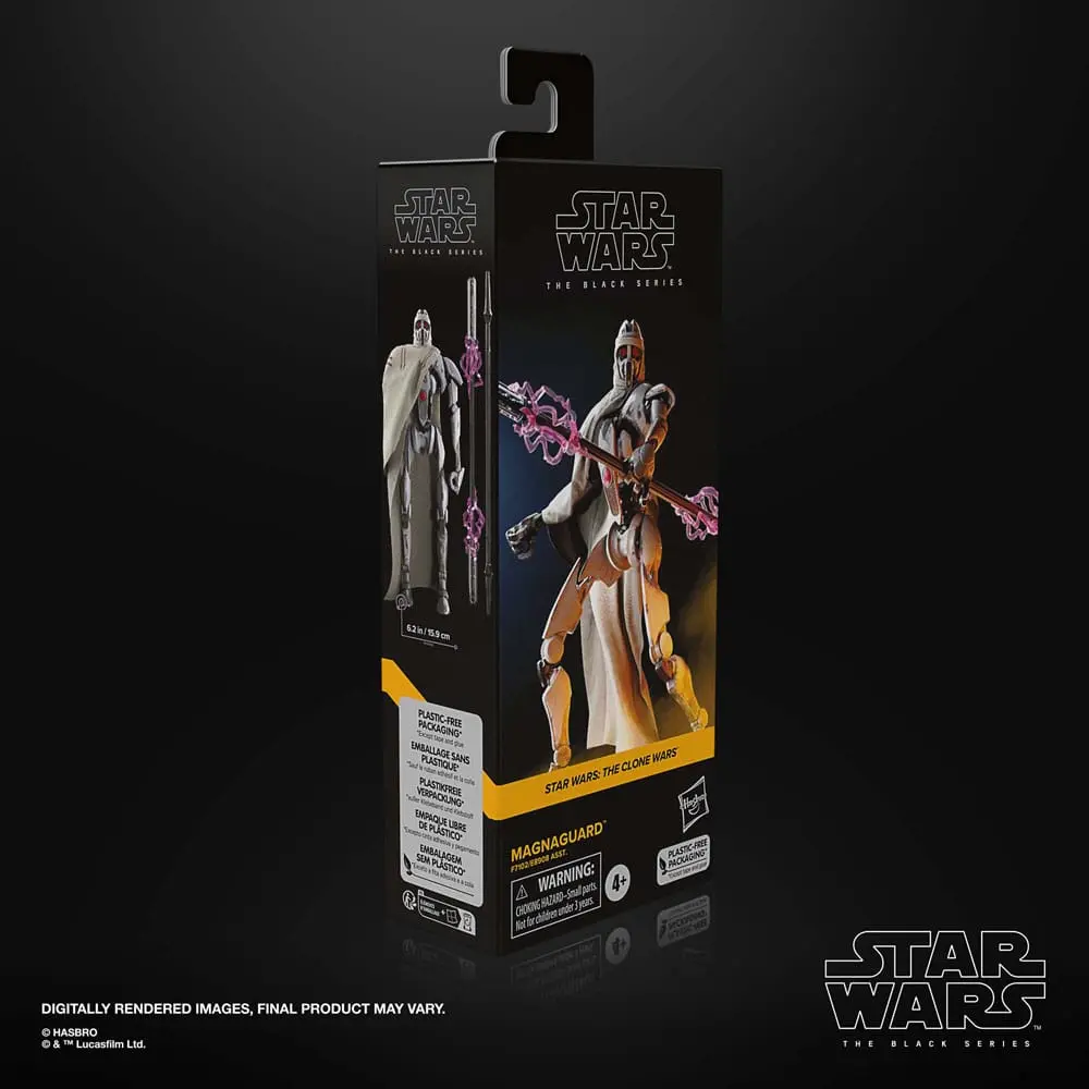 Star Wars: The Clone Wars Black Series Actionfigur Magnaguard 15 cm Produktfoto