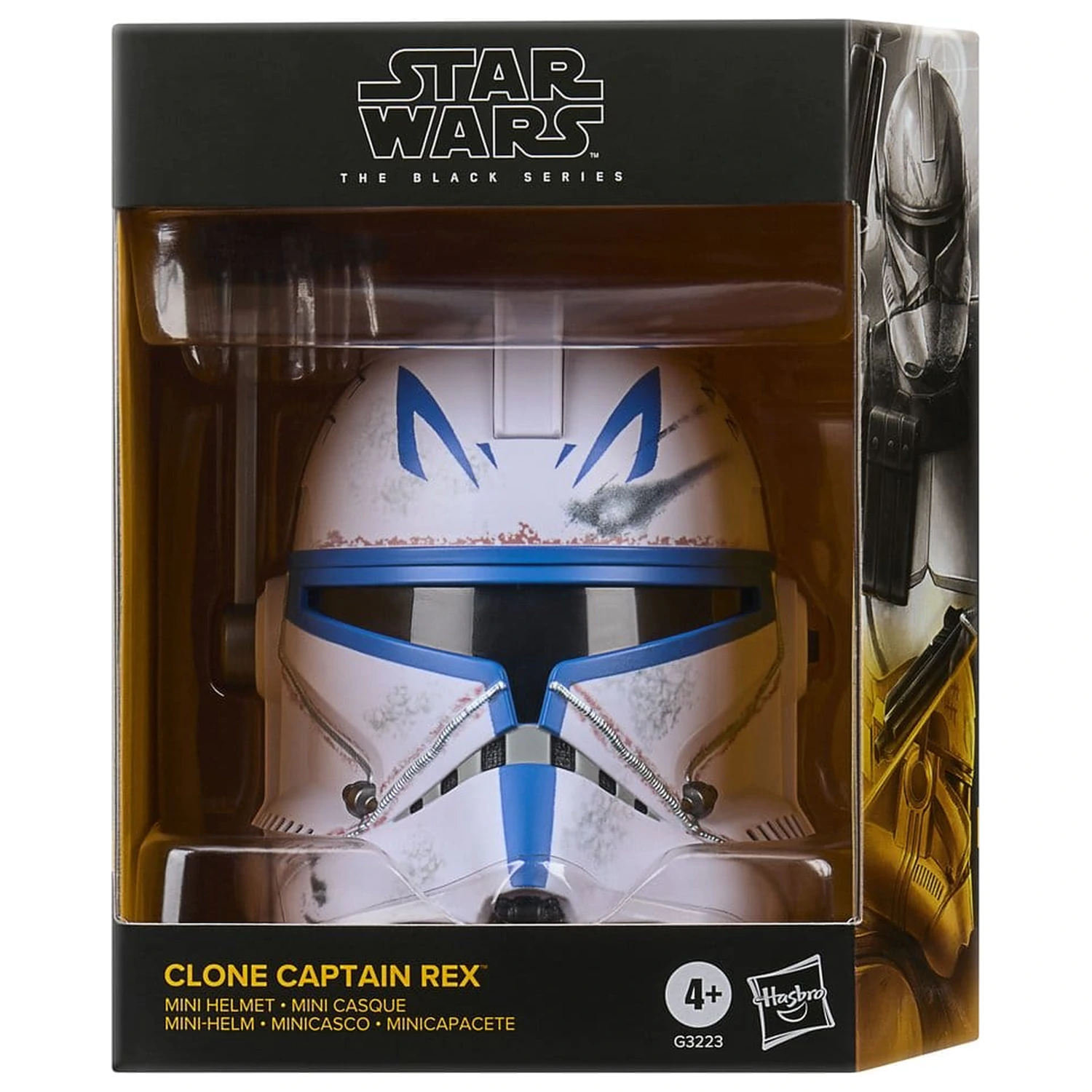 Star Wars: The Clone Wars Black Series Mini Helm Clone Captain Rex 15 cm Produktfoto