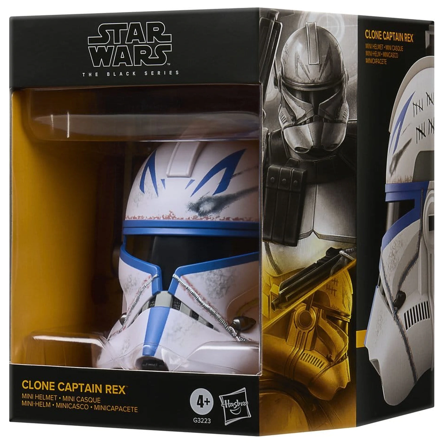 Star Wars: The Clone Wars Black Series Mini Helm Clone Captain Rex 15 cm Produktfoto