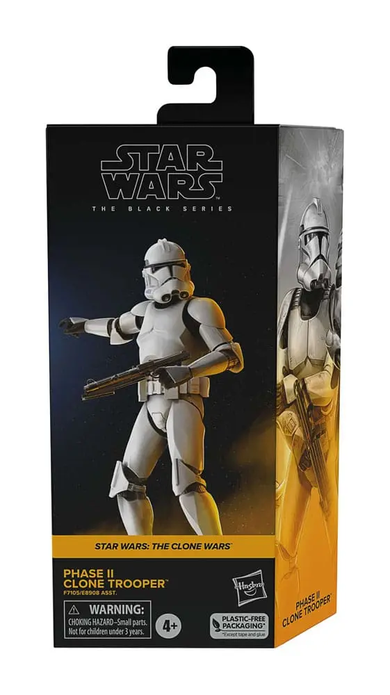 Star Wars: The Clone Wars Black Series Action Figur Phase II Clone Trooper 15 cm Produktfoto