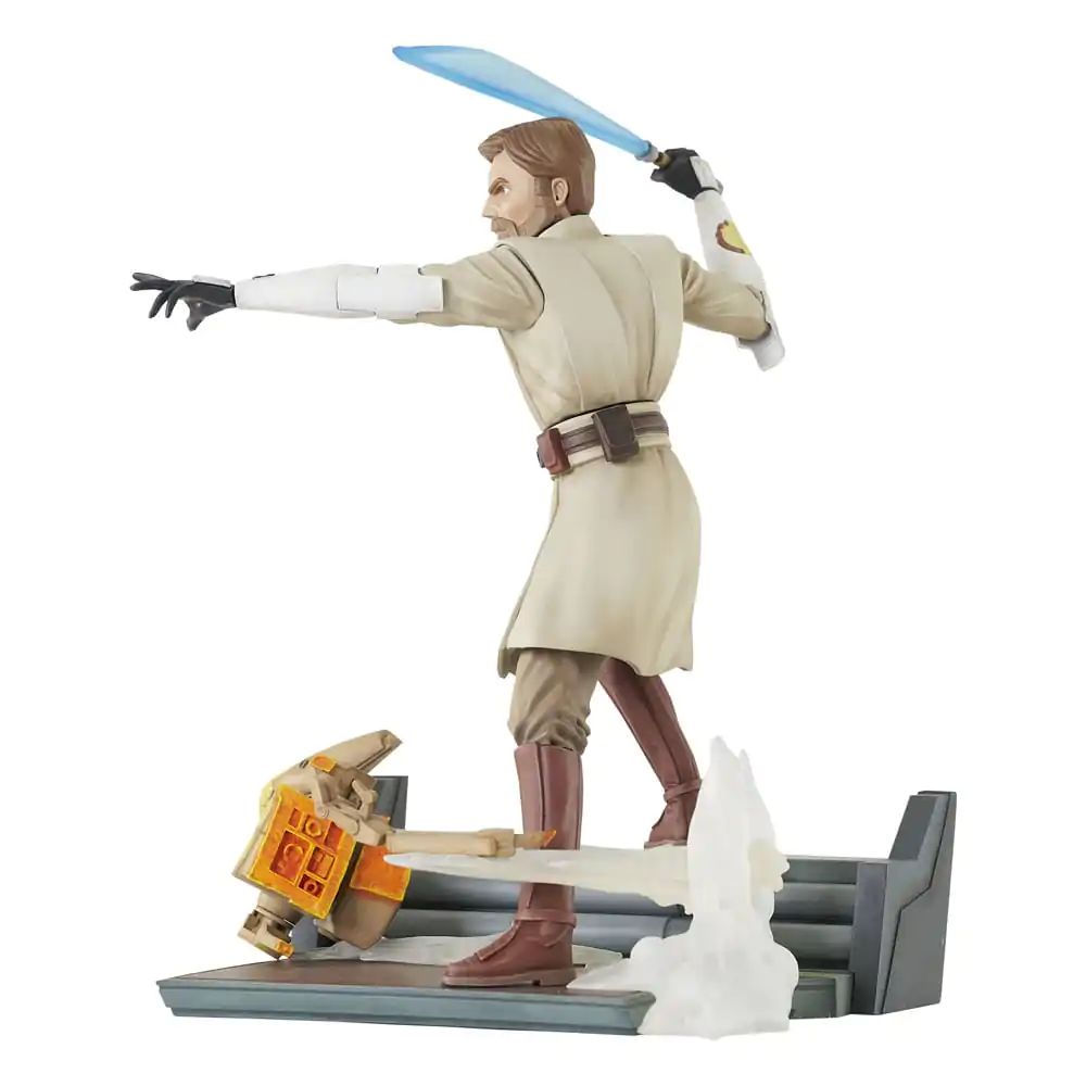 Star Wars: The Clone Wars Deluxe Gallery PVC Statue General Obi-Wan Kenobi 23 cm Produktfoto