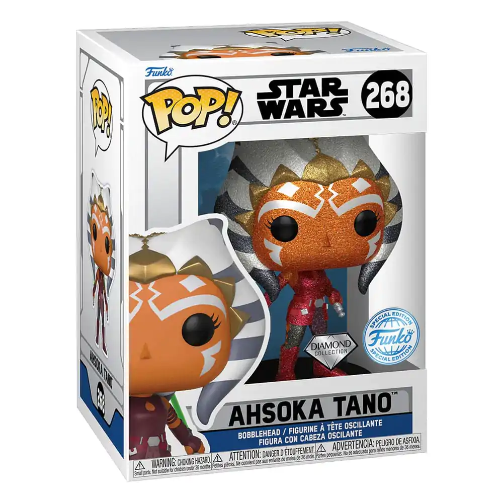 Star Wars: The Clone Wars Funko POP! Vinyl Figur Ahsoka (DGLT) Exclusive 9 cm Produktfoto