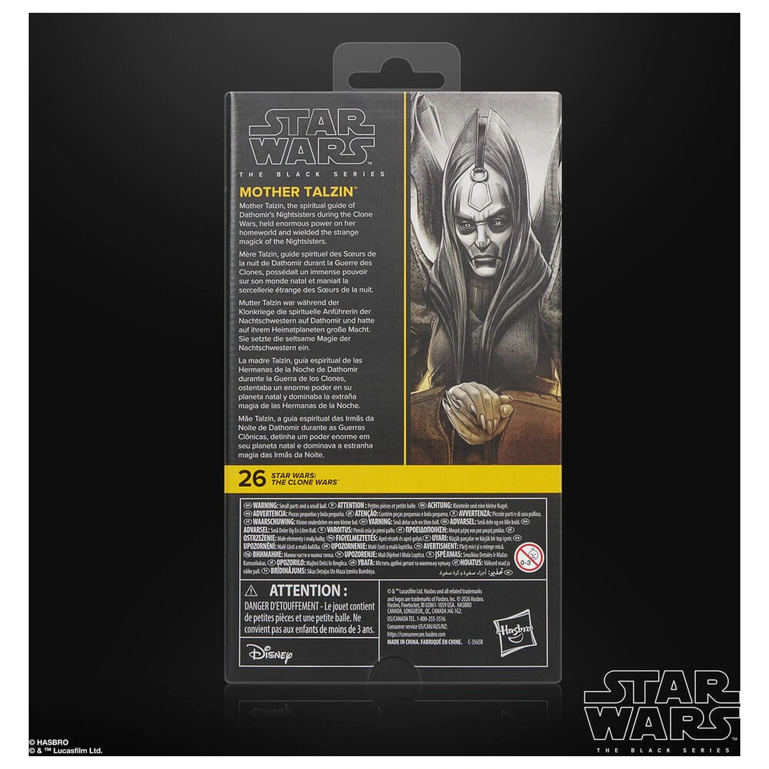 Star Wars The Clone Wars Mother Talzin Figur 15cm Produktfoto
