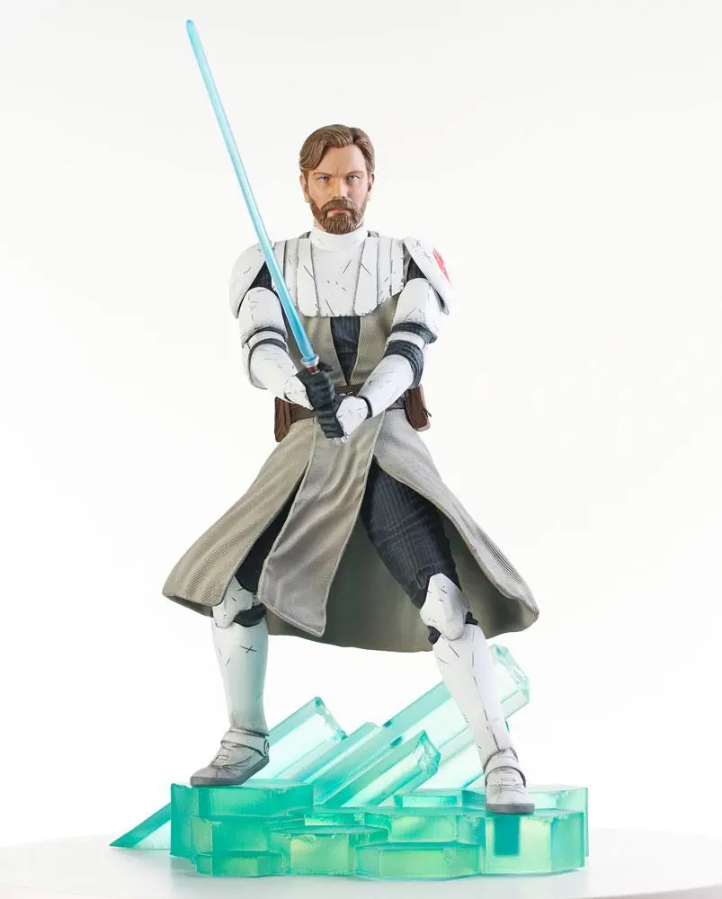 Star Wars The Clone Wars Premier Collection Statue 1/7 Obi-Wan Kenobi 27 cm Produktfoto