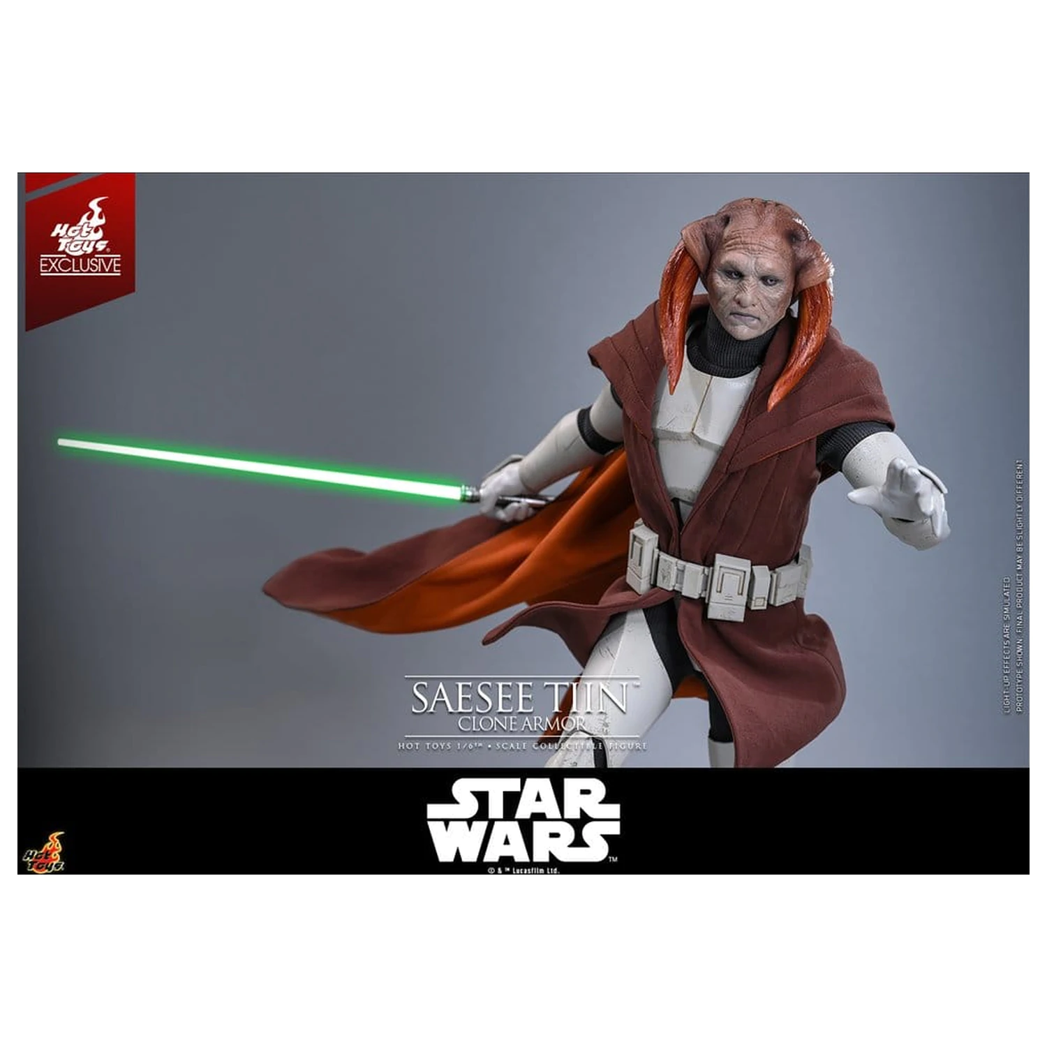 Star Wars: The Clone Wars Television Masterpiece Action Figur 1/6 Saesee Tiin (Clone Armor) 32 cm Produktfoto