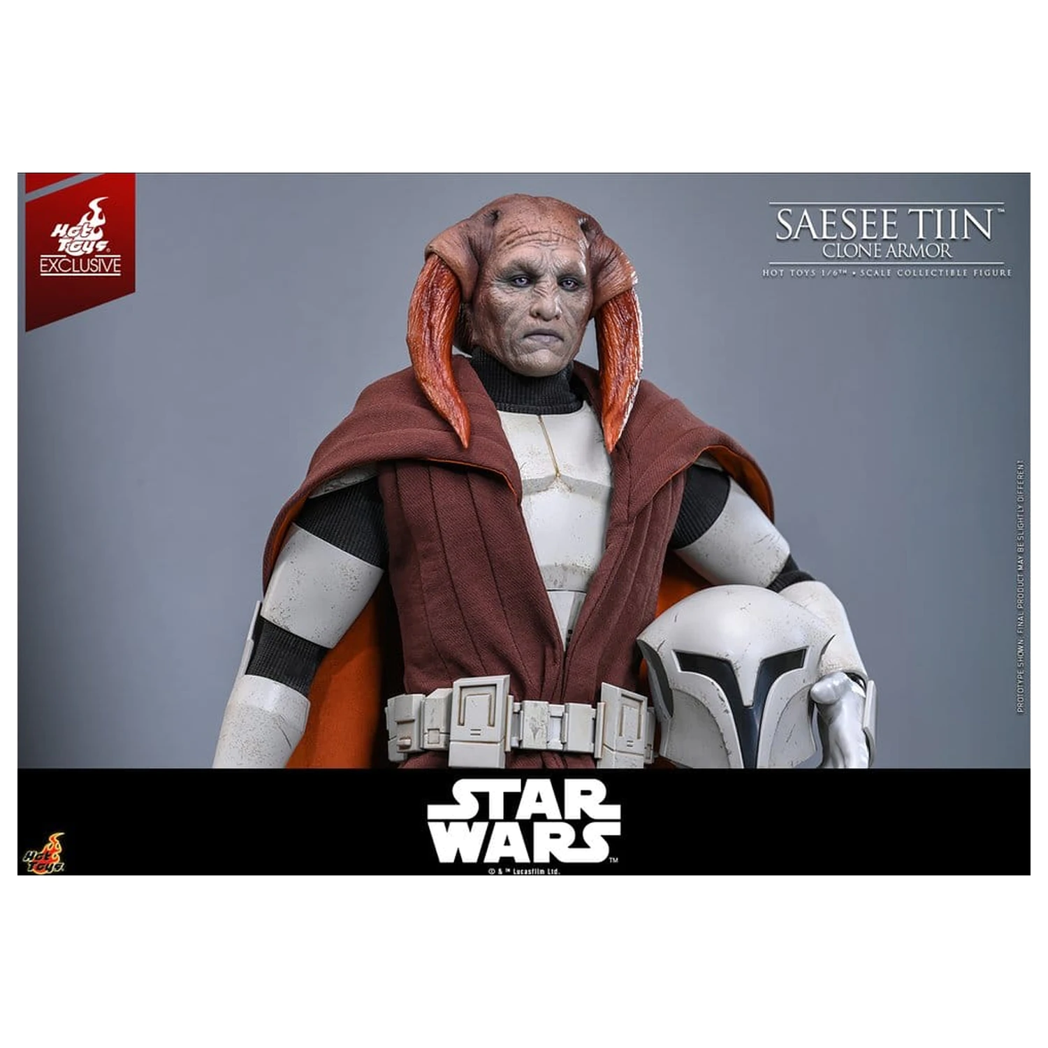 Star Wars: The Clone Wars Television Masterpiece Action Figur 1/6 Saesee Tiin (Clone Armor) 32 cm Produktfoto