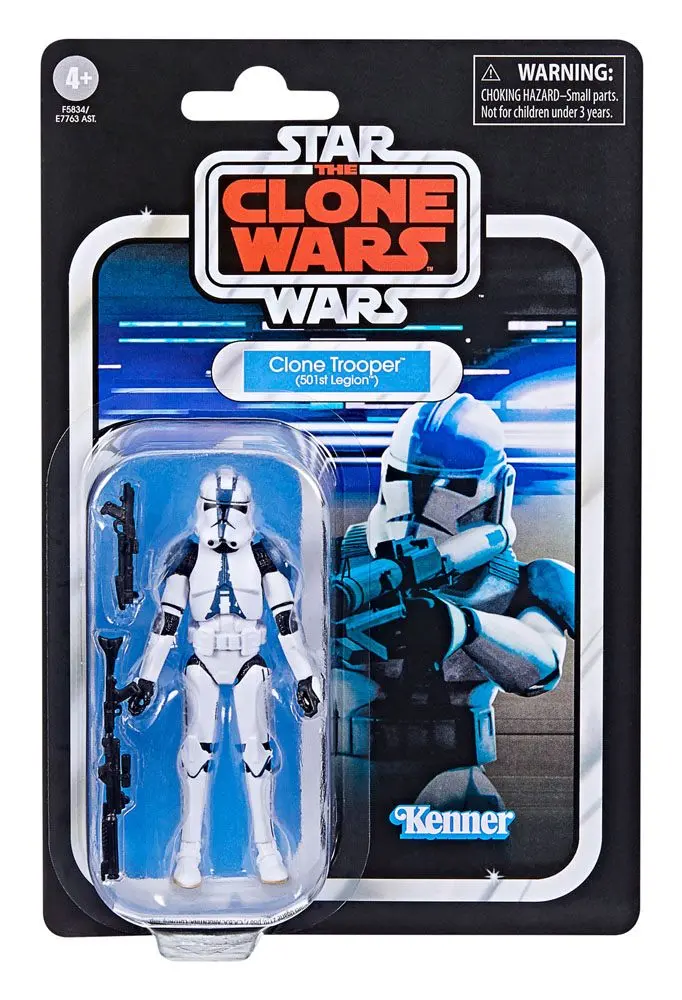 Star Wars: The Clone Wars Vintage Collection Actionfigur 2022 Clone Trooper (501st Legion) 10 cm termékfotó