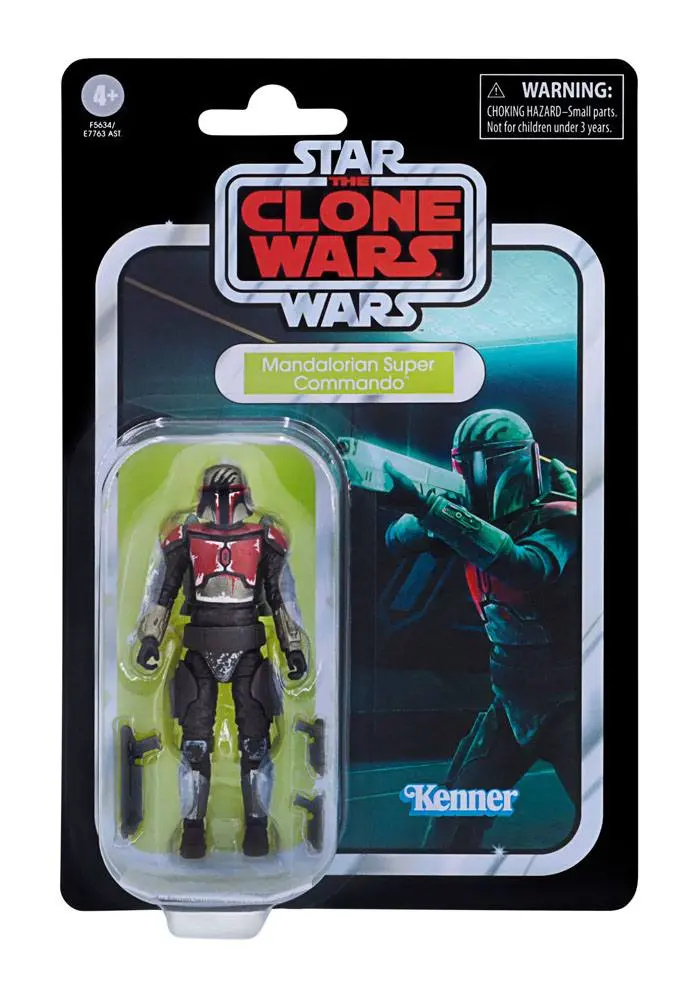 Star Wars: The Clone Wars Vintage Collection Actionfigur 2022 Mandalorian Super Commando 10 cm Produktfoto
