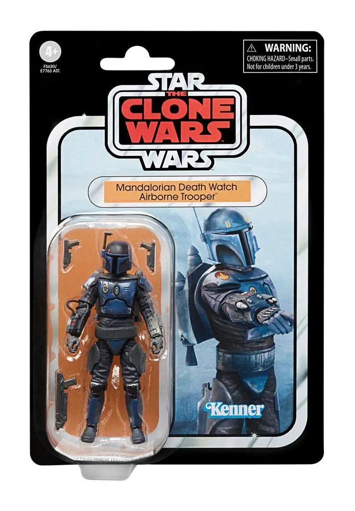 Star Wars: The Clone Wars Vintage Collection Actionfigur 2023 Mandalorian Death Watch Airborne Trooper 10 cm Produktfoto