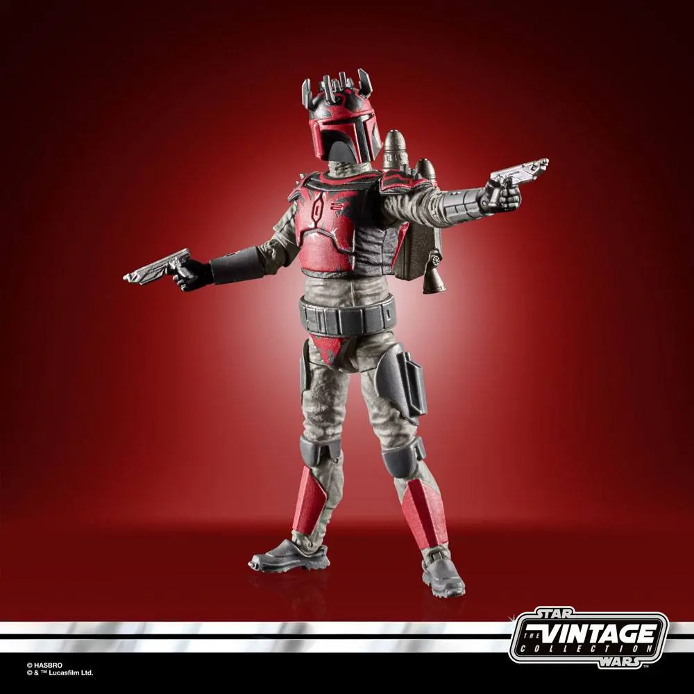 Star Wars: The Clone Wars Vintage Collection Actionfigur 2023 Mandalorian Super Commando Captain 10 cm Produktfoto