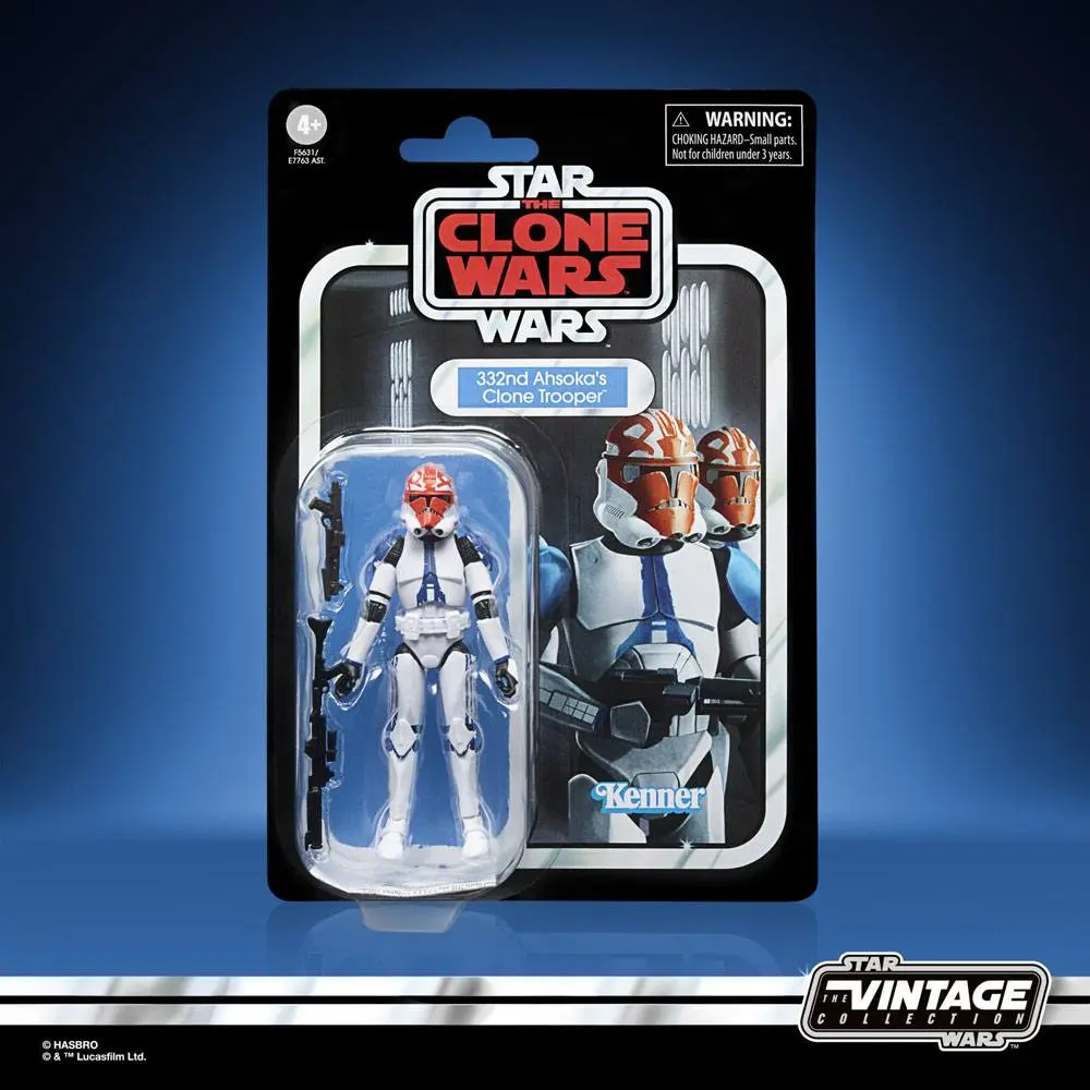 Star Wars: The Clone Wars Vintage Collection Action Figur 2022 332nd Ahsoka's Clone Trooper 10 cm Produktfoto