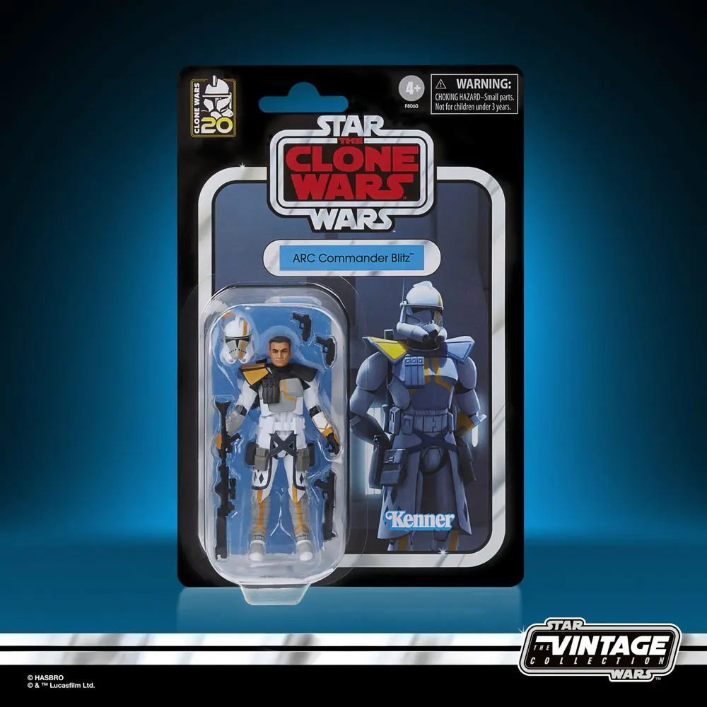 Star Wars: The Clone Wars Vintage Collection Actionfigur ARC Commander Blitz 10 cm Produktfoto