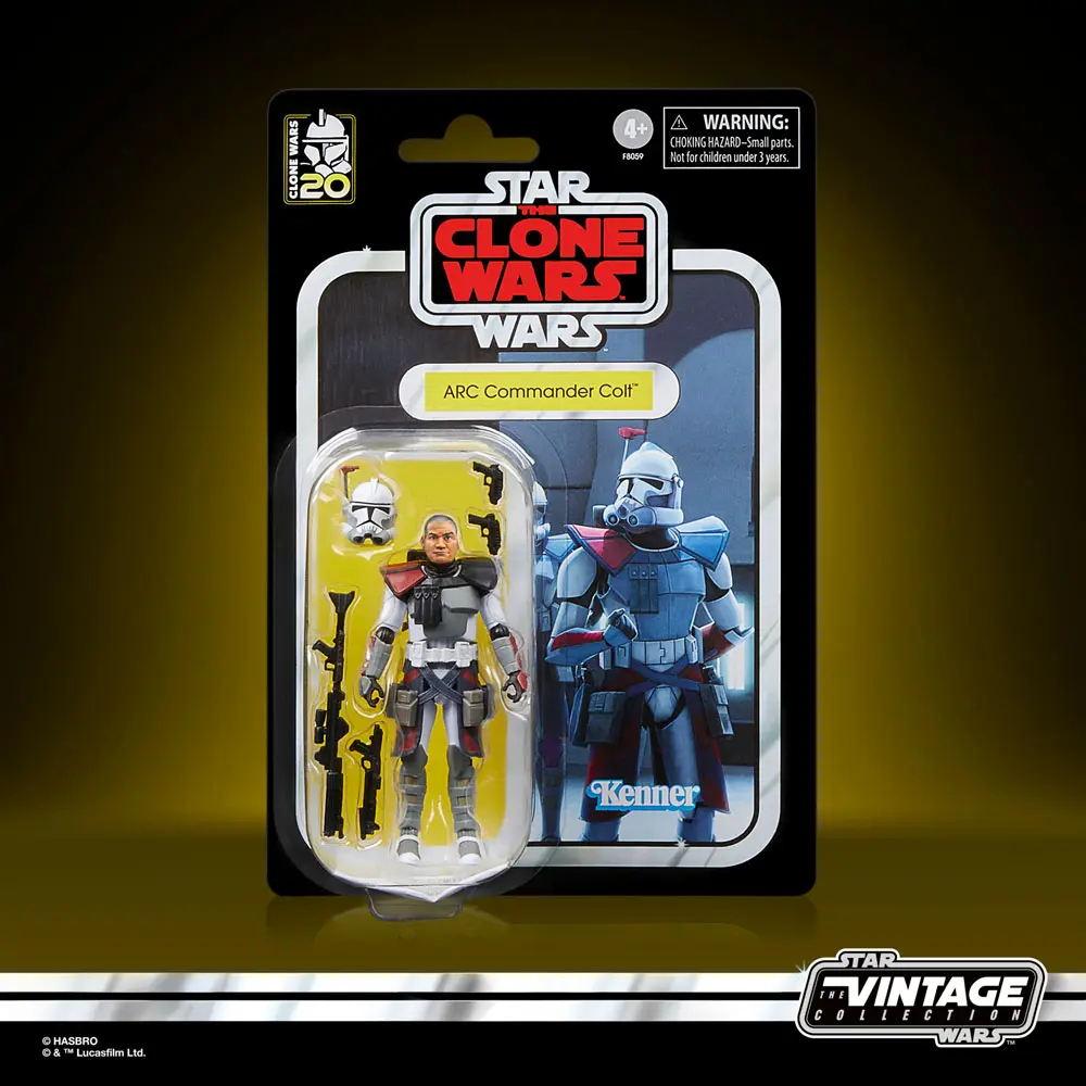 Star Wars: The Clone Wars Vintage Collection Action Figur ARC Commander Colt 10 cm Produktfoto