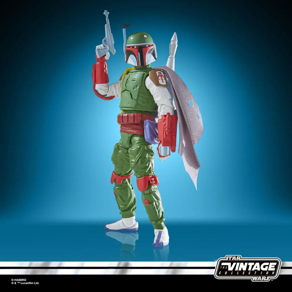 Star Wars: The Empire Strikes Back Vintage Collection Actionfigur Boba Fett (Vintage Comic Art) 10 cm Produktfoto