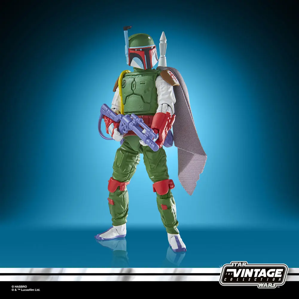 Star Wars: The Empire Strikes Back Vintage Collection Actionfigur Boba Fett (Vintage Comic Art) 10 cm Produktfoto