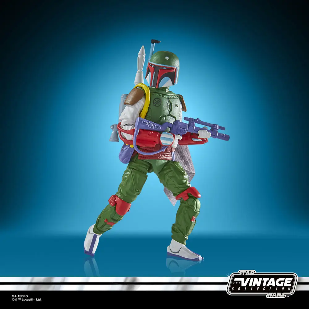 Star Wars: The Empire Strikes Back Vintage Collection Actionfigur Boba Fett (Vintage Comic Art) 10 cm Produktfoto