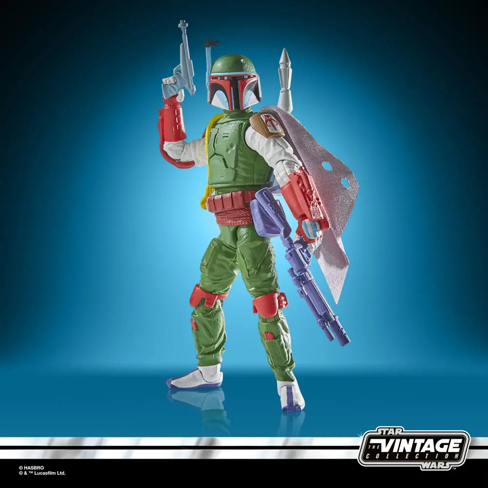 Star Wars: The Empire Strikes Back Vintage Collection Actionfigur Boba Fett (Vintage Comic Art) 10 cm Produktfoto