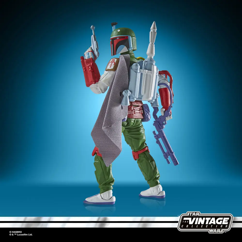 Star Wars: The Empire Strikes Back Vintage Collection Actionfigur Boba Fett (Vintage Comic Art) 10 cm Produktfoto