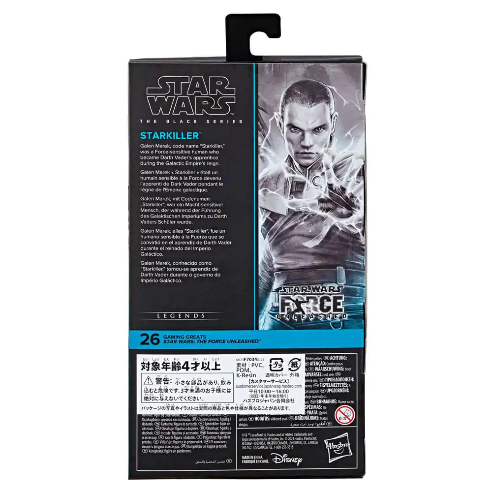 Star Wars: The Force Unleashed Black Series Gaming Greats Actionfigur Starkiller 15 cm Produktfoto