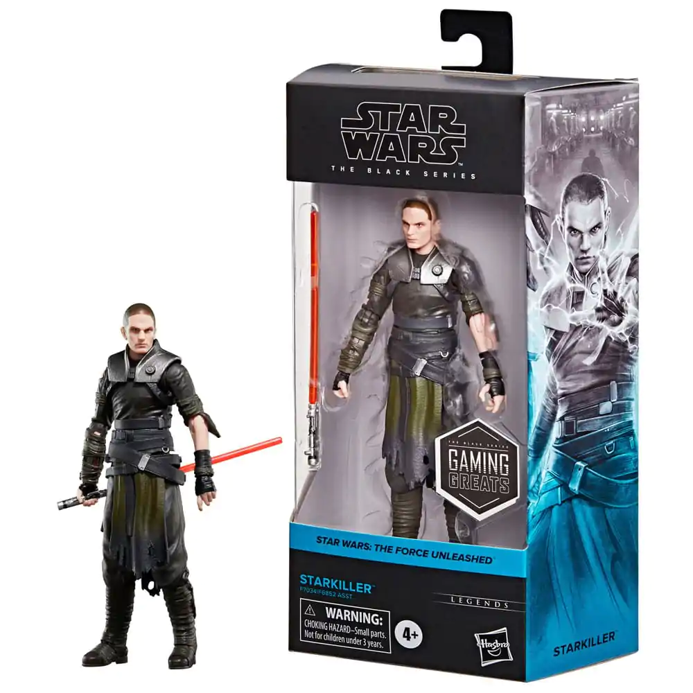 Star Wars: The Force Unleashed Black Series Gaming Greats Actionfigur Starkiller 15 cm Produktfoto