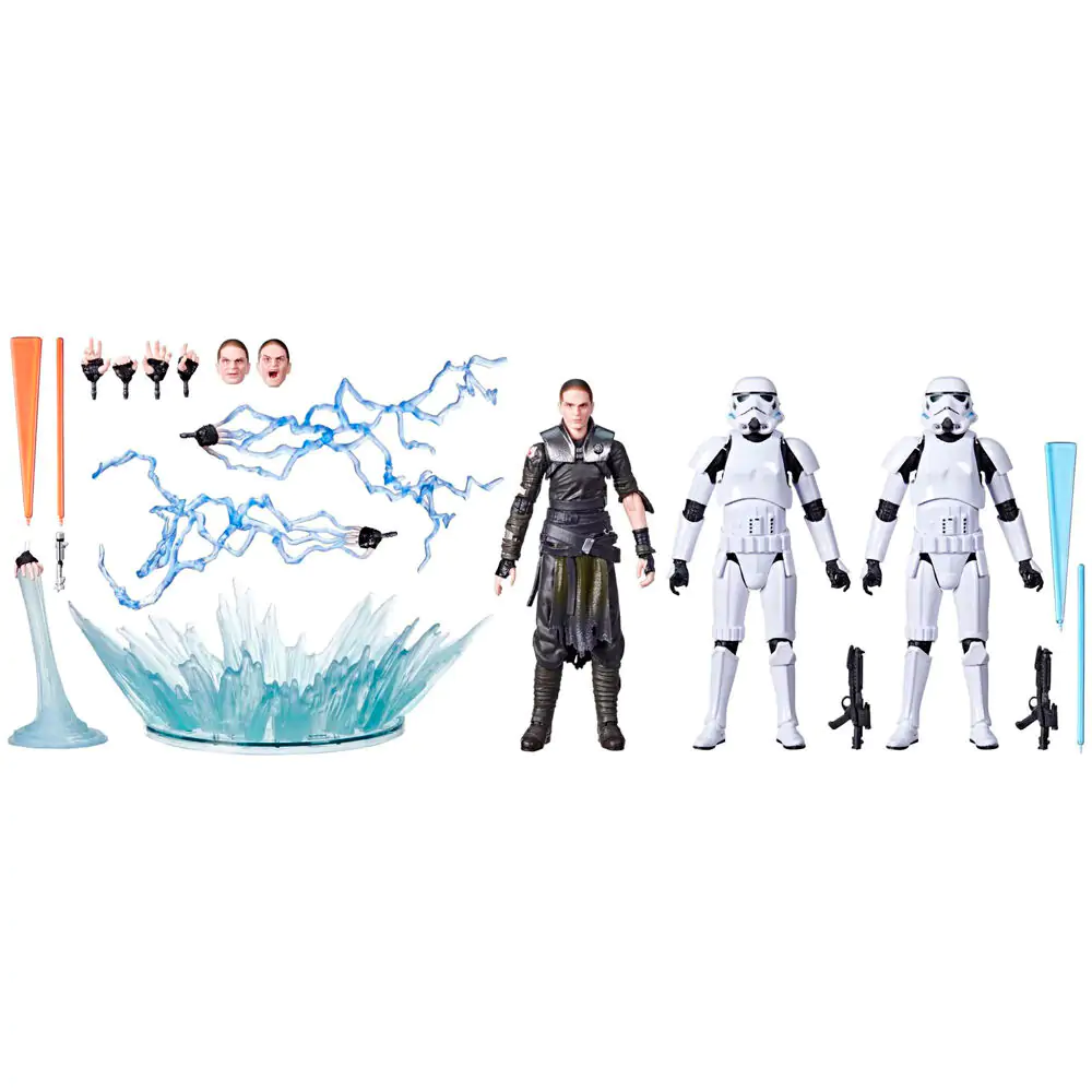 Star Wars The Force Unleashed Starkiller & Stormtroopers Figur 15cm Produktfoto