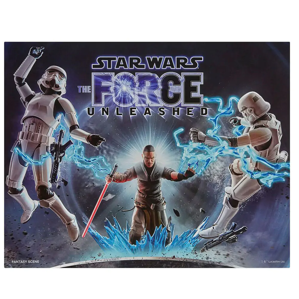 Star Wars The Force Unleashed Starkiller & Stormtroopers Figur 15cm Produktfoto