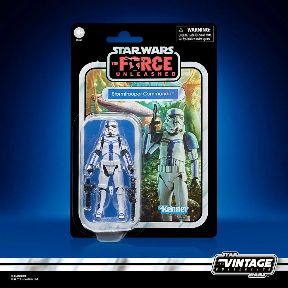 Star Wars: The Force Unleashed Vintage Collection Actionfigur 2022 Stormtrooper Commander 10 cm termékfotó