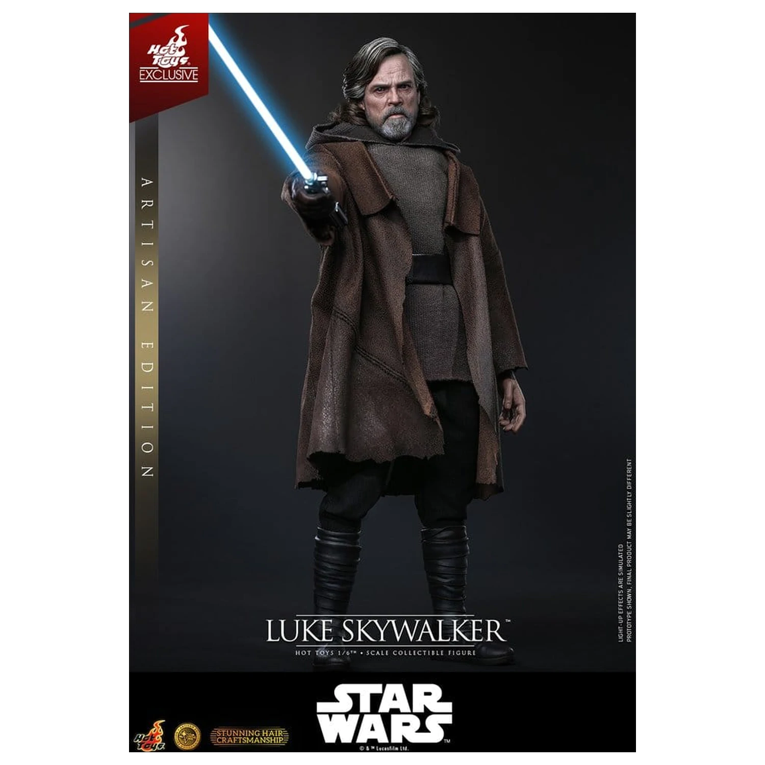 Star Wars: The Last Jedi Film-Meisterstück Actionfigur 1/6 Luke Skywalker (Artisan Edition) 29 cm Produktfoto