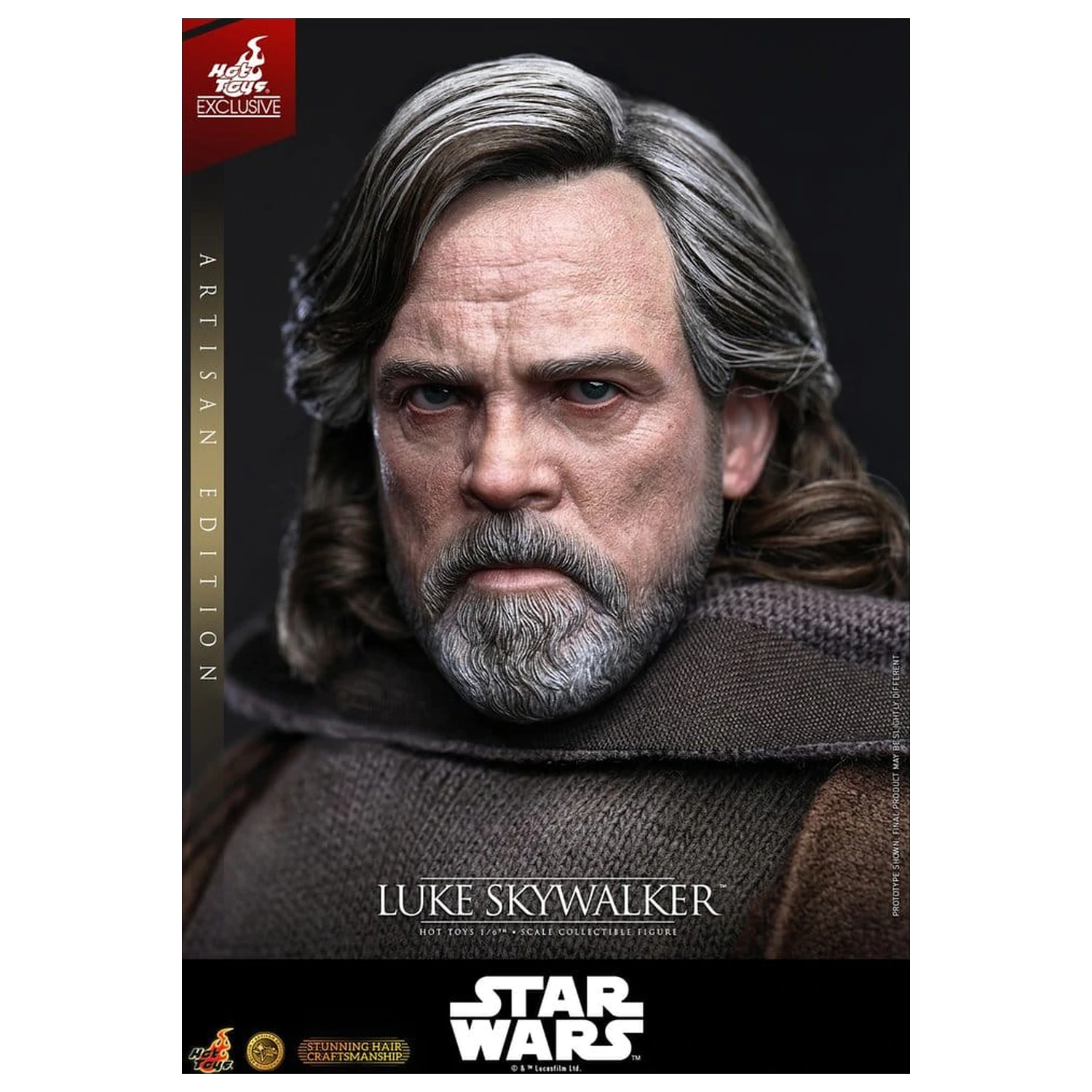 Star Wars: The Last Jedi Film-Meisterstück Actionfigur 1/6 Luke Skywalker (Artisan Edition) 29 cm Produktfoto