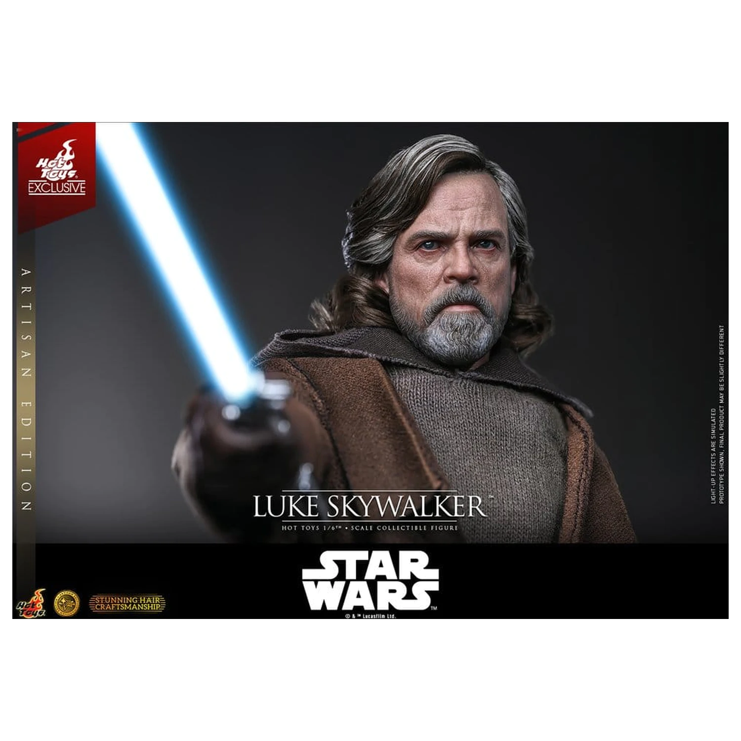 Star Wars: The Last Jedi Film-Meisterstück Actionfigur 1/6 Luke Skywalker (Artisan Edition) 29 cm Produktfoto