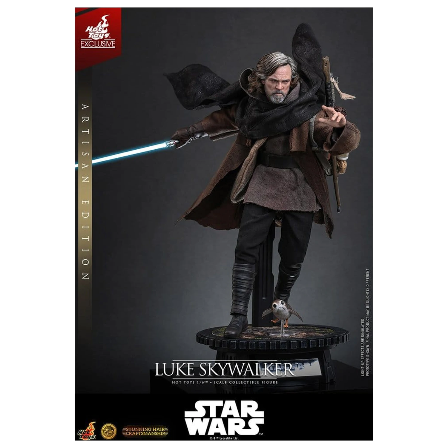 Star Wars: The Last Jedi Film-Meisterstück Actionfigur 1/6 Luke Skywalker (Artisan Edition) 29 cm Produktfoto