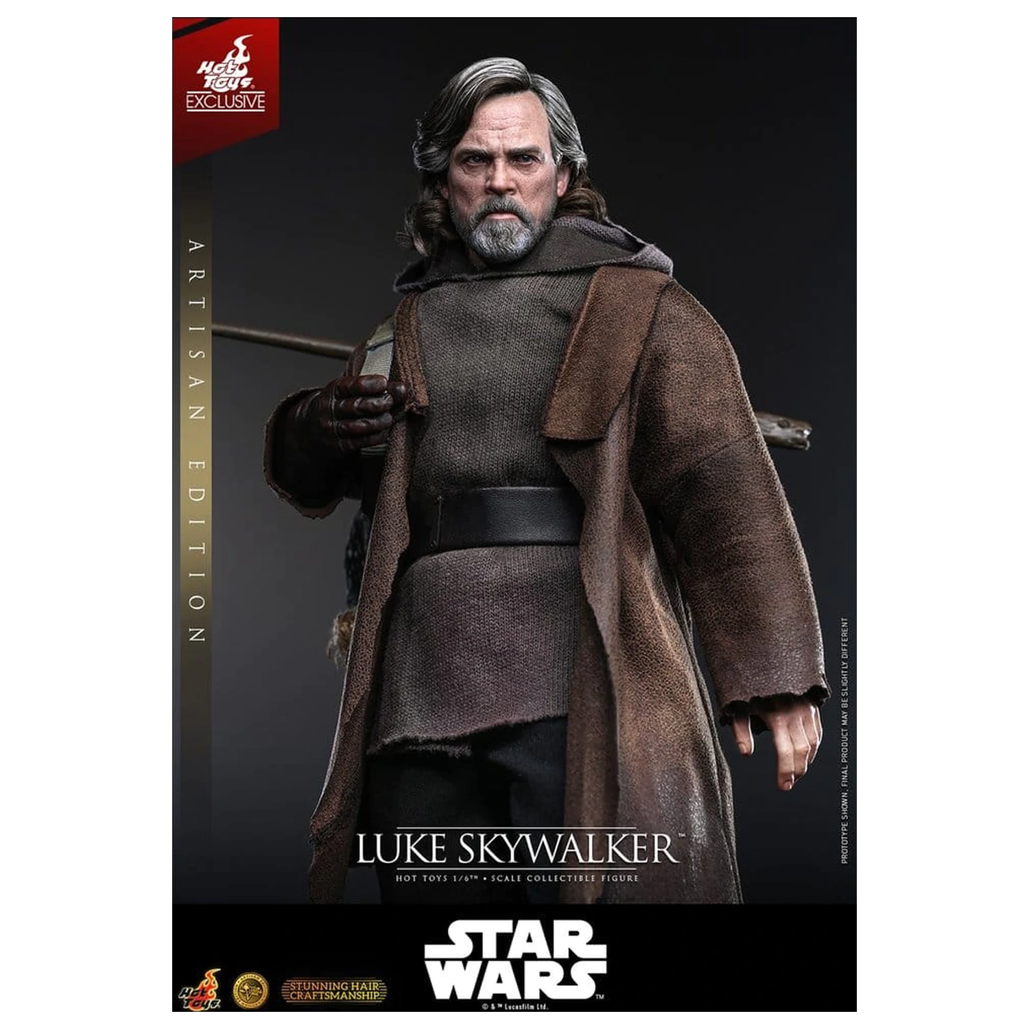 Star Wars: The Last Jedi Film-Meisterstück Actionfigur 1/6 Luke Skywalker (Artisan Edition) 29 cm Produktfoto