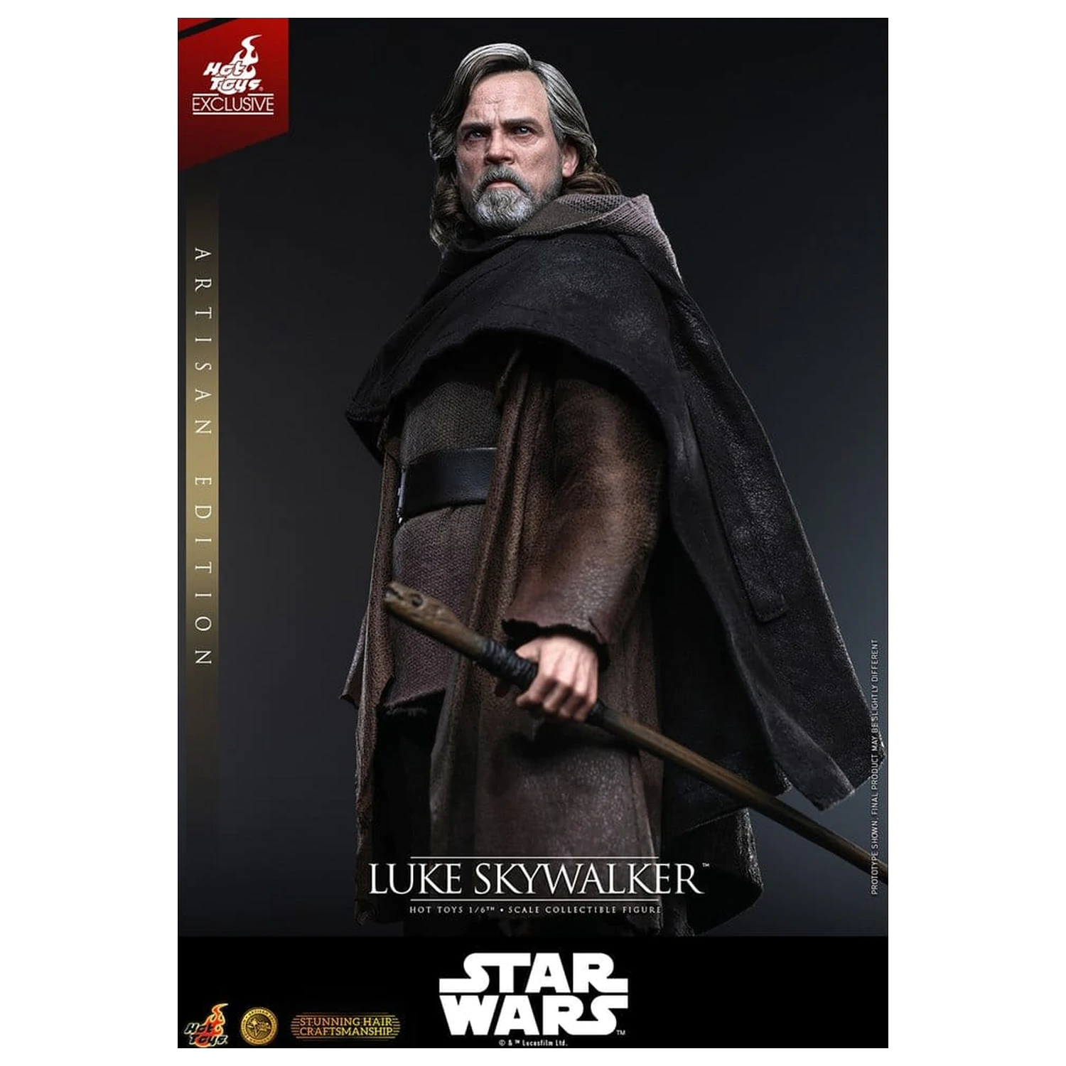 Star Wars: The Last Jedi Film-Meisterstück Actionfigur 1/6 Luke Skywalker (Artisan Edition) 29 cm Produktfoto