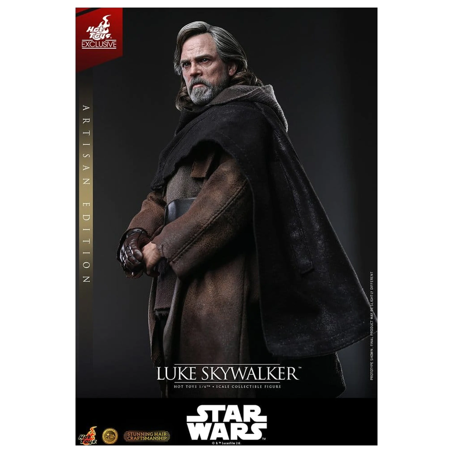 Star Wars: The Last Jedi Film-Meisterstück Actionfigur 1/6 Luke Skywalker (Artisan Edition) 29 cm Produktfoto