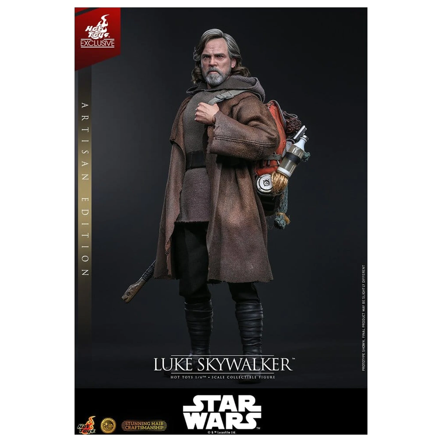 Star Wars: The Last Jedi Film-Meisterstück Actionfigur 1/6 Luke Skywalker (Artisan Edition) 29 cm Produktfoto