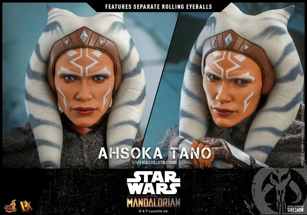 Star Wars The Mandalorian Actionfigur 1/6 Ahsoka Tano 29 cm termékfotó