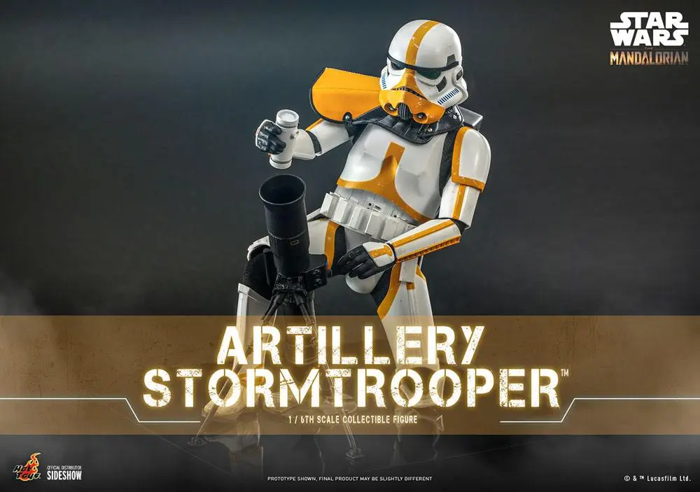 Star Wars The Mandalorian Actionfigur 1/6 Artillery Stormtrooper 30 cm Produktfoto