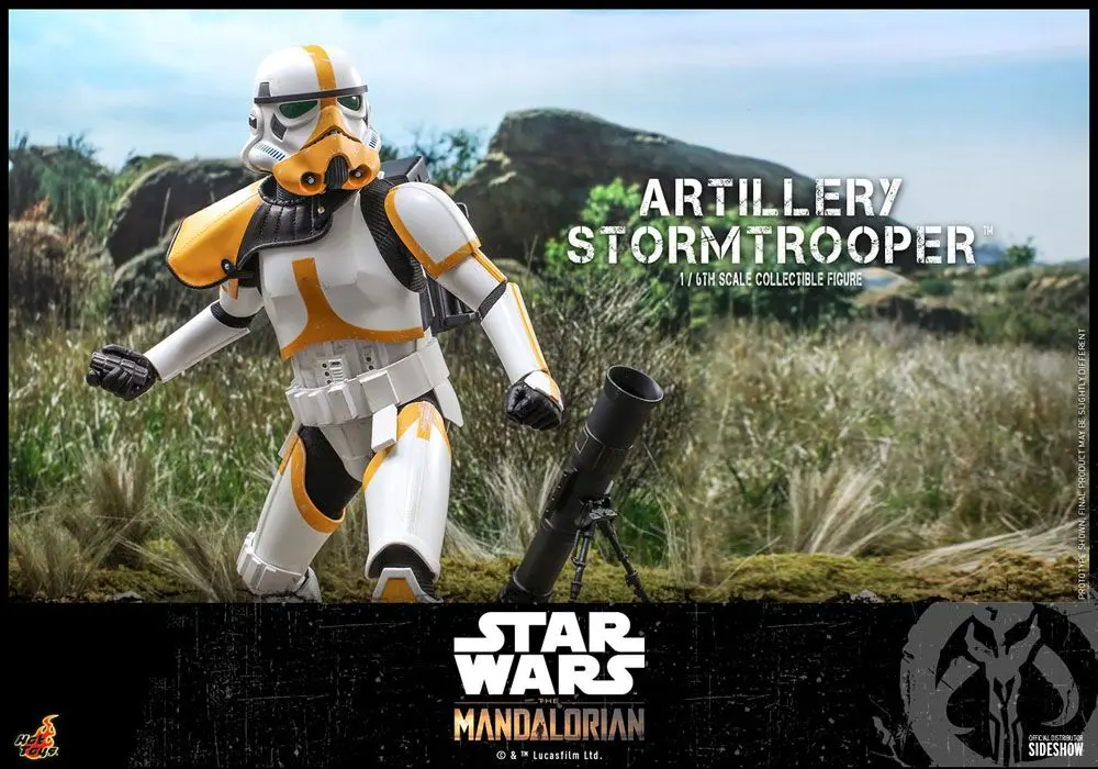 Star Wars The Mandalorian Actionfigur 1/6 Artillery Stormtrooper 30 cm Produktfoto