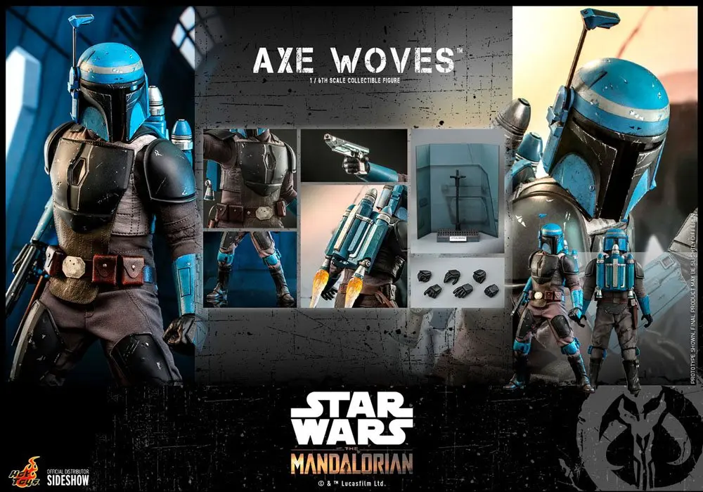 Star Wars The Mandalorian Actionfigur 1/6 Axe Woves 30 cm Produktfoto