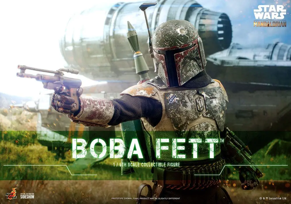 Star Wars The Mandalorian Actionfigur 1/6 Boba Fett 30 cm termékfotó