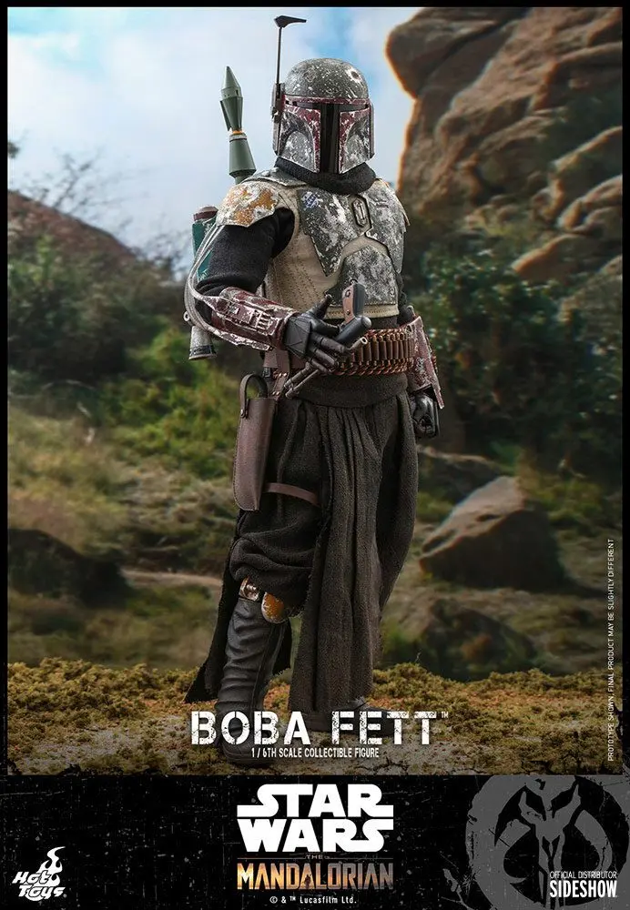 Star Wars The Mandalorian Actionfigur 1/6 Boba Fett 30 cm termékfotó